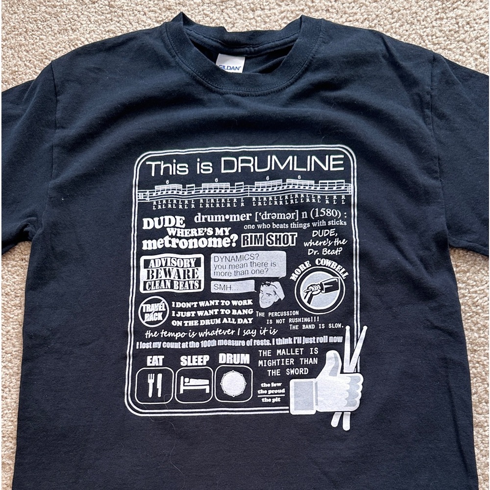 👕Three for $18 T-Shirt Sale Drummer Tee